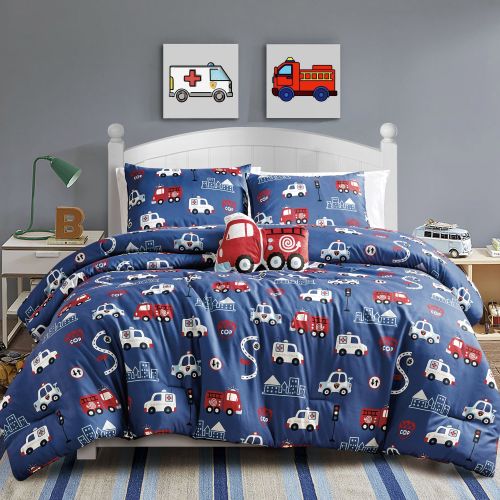 Fire Turck 4PC COMFORTER SET