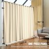VEVOR Room Divider, 8 ft x 10 ft Portable Panel Room Divider with Wheels Curtain Divider Stand, Room Divider Privacy Screen for Office, Bedroom